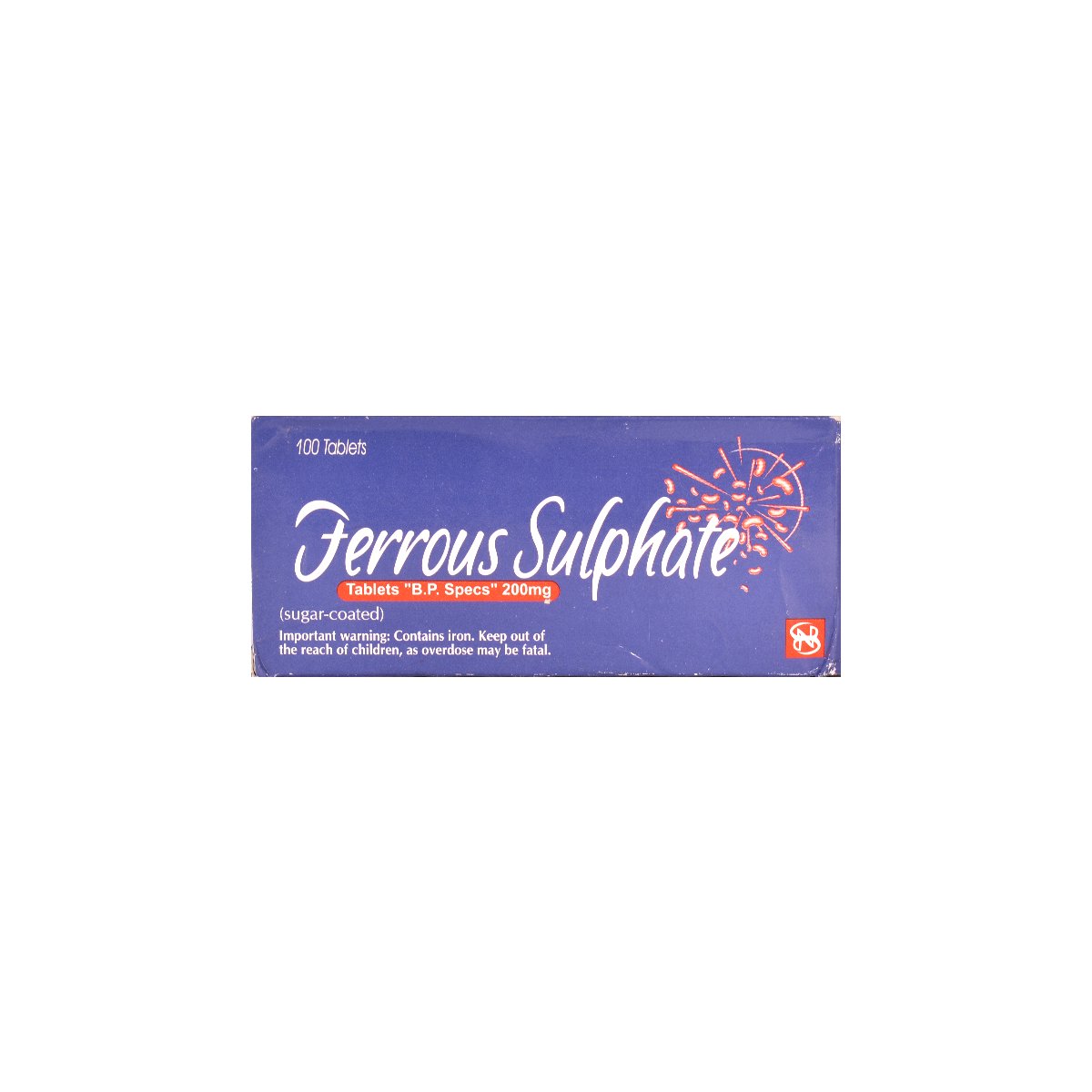 Ferrous Sulphate tablet 200 mg 5×20’s