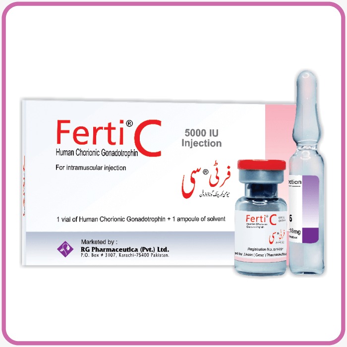 Ferti C Injection 5000 IU 1 Amp