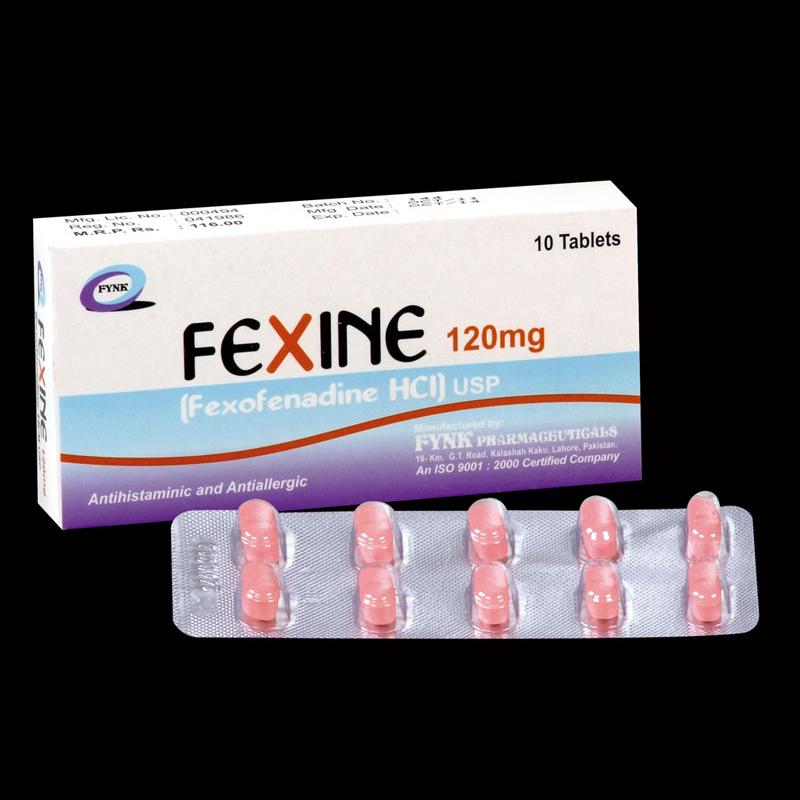 Fexine tablet 120 mg 10’s