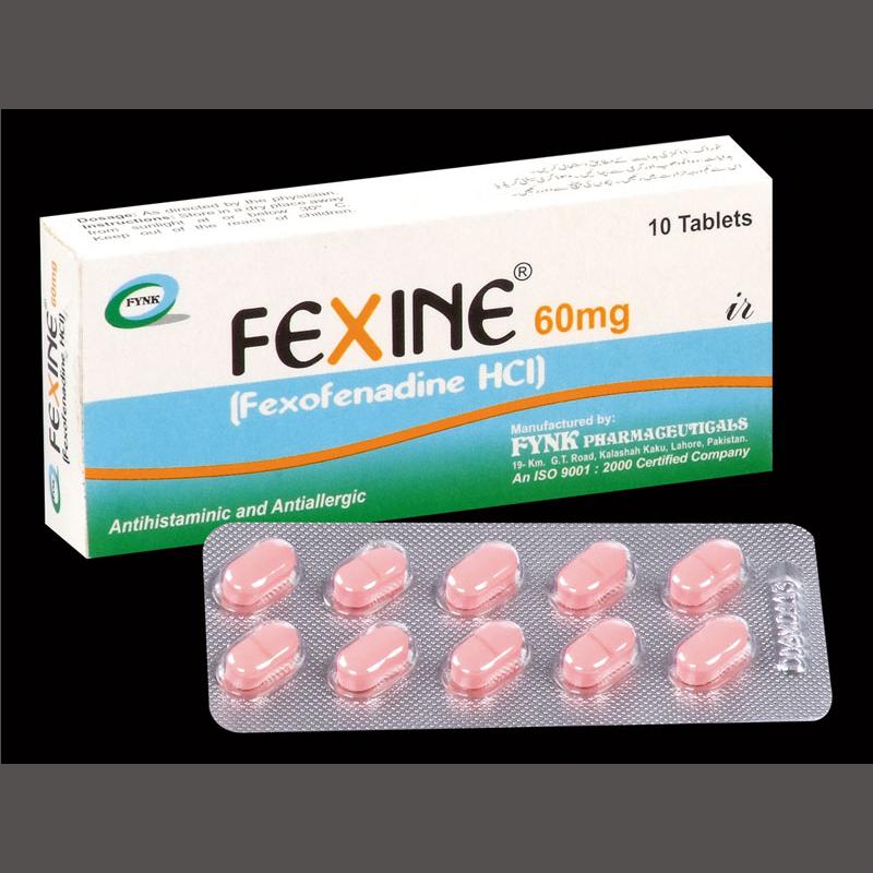 Fexine tablet 60 mg 10’s