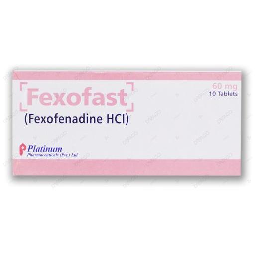 Fexofast tablet 60 mg 10’s