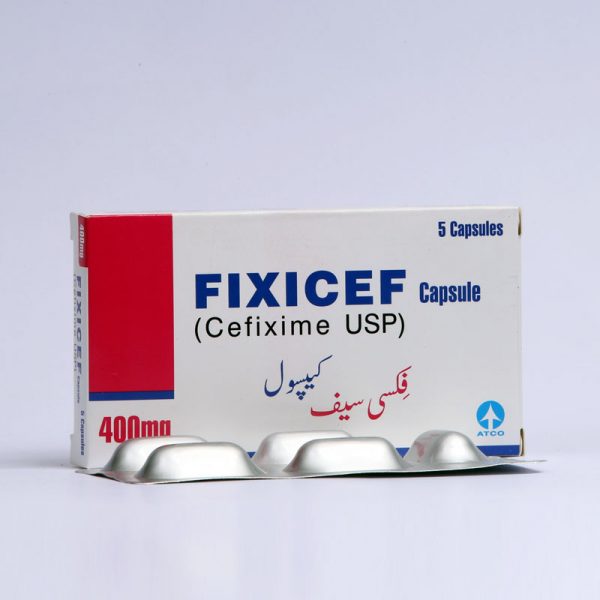 Fixicef capsule 400 mg 5’s