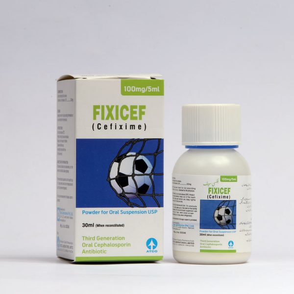 Fixicef suspension 100 mg 30 mL