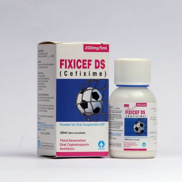 Fixicef suspension 200 mg 30 mL