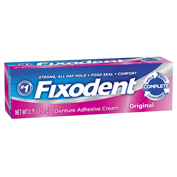 Fixodent denture Cream Original imported from USA