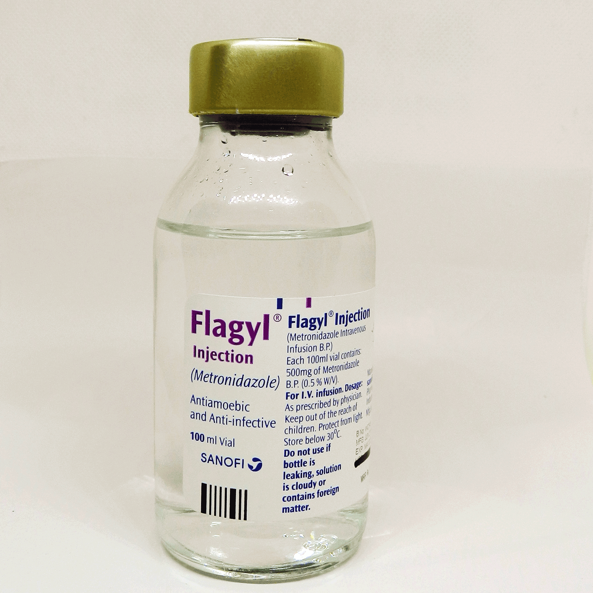 FLAGYL 500mg|100ml Infusion 100 ml