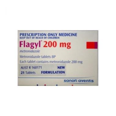 Flagyl tablet 200 mg 20×10’s
