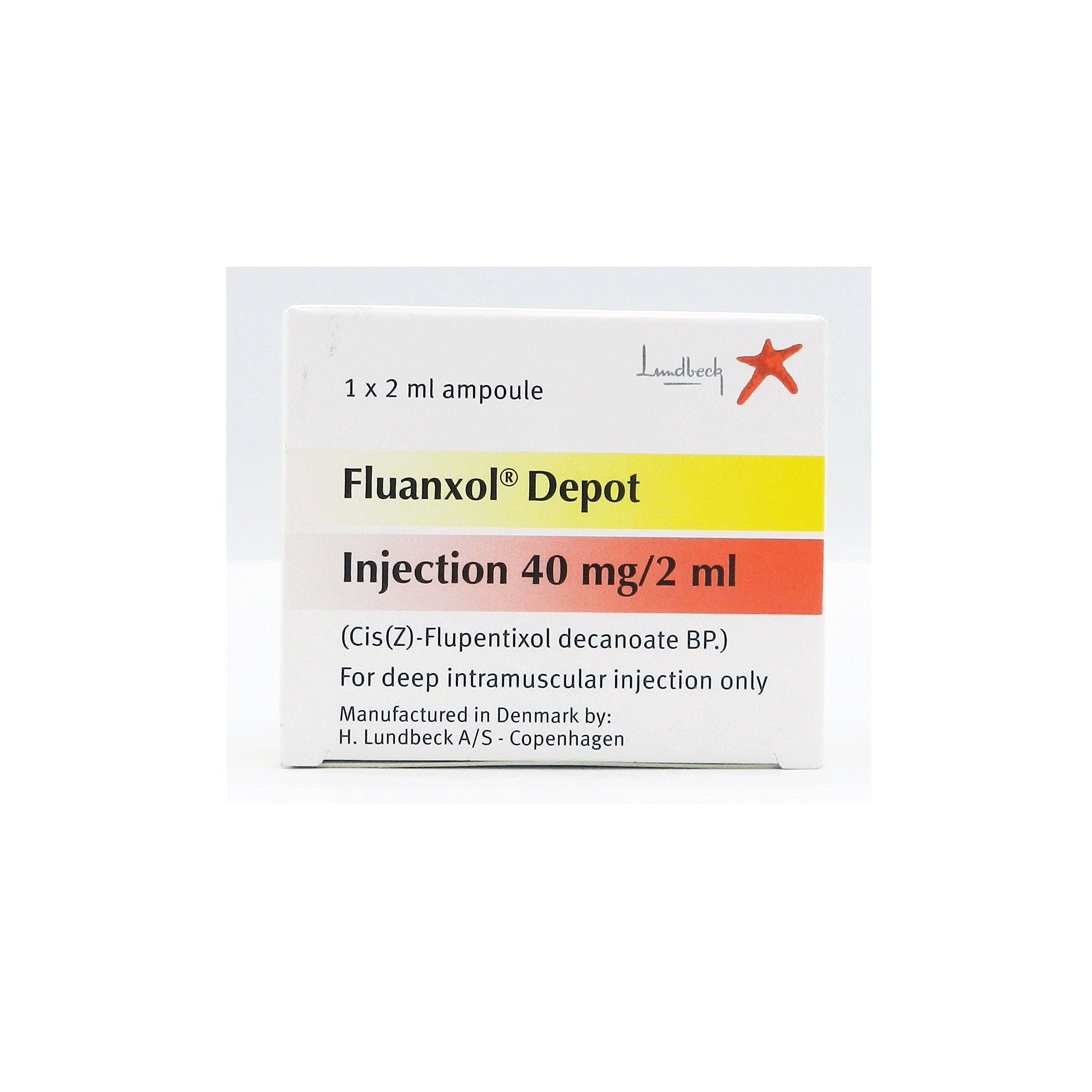 Fluanxol Injection depot 40 mg 1 Ampx2 mL