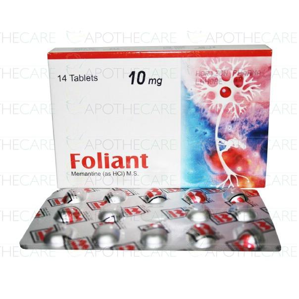 Foliant tablet 10 mg 14’s