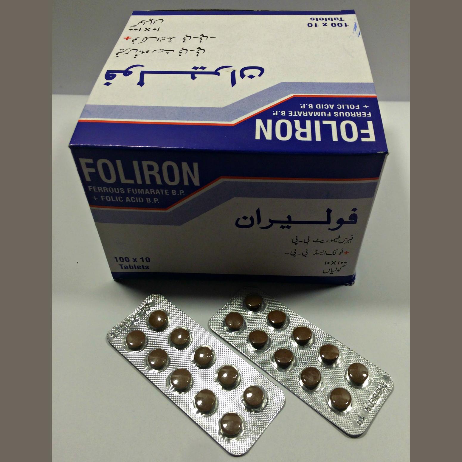 Foliron tablet 1000’s