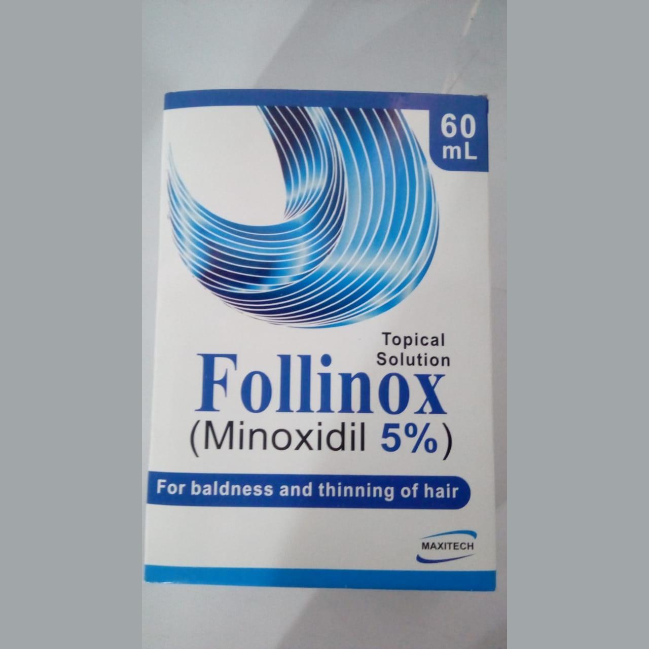 Follinox 5.00% Soln 60 ml
