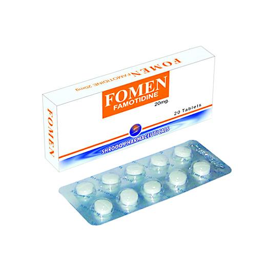 Fomen tablet 20 mg 2×10’s