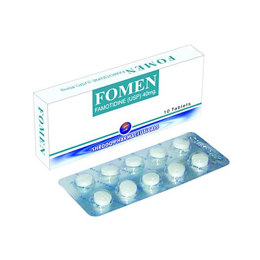 Fomen tablet 40 mg 10’s