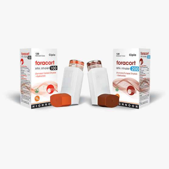 Foracort HFA Inhaler 200/6 mcg 1 Inhaler