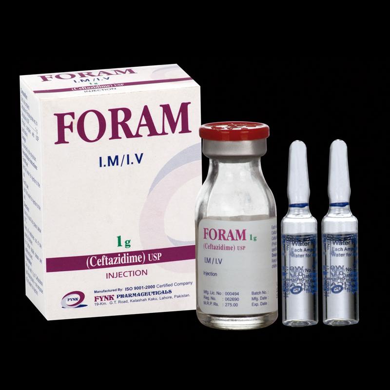 Foram Injection 1 gm 1 Vial