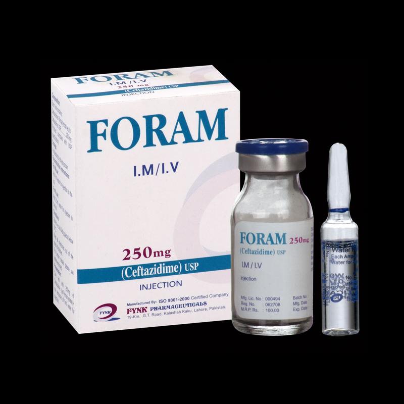 Foram Injection 250 mg 1 Vial