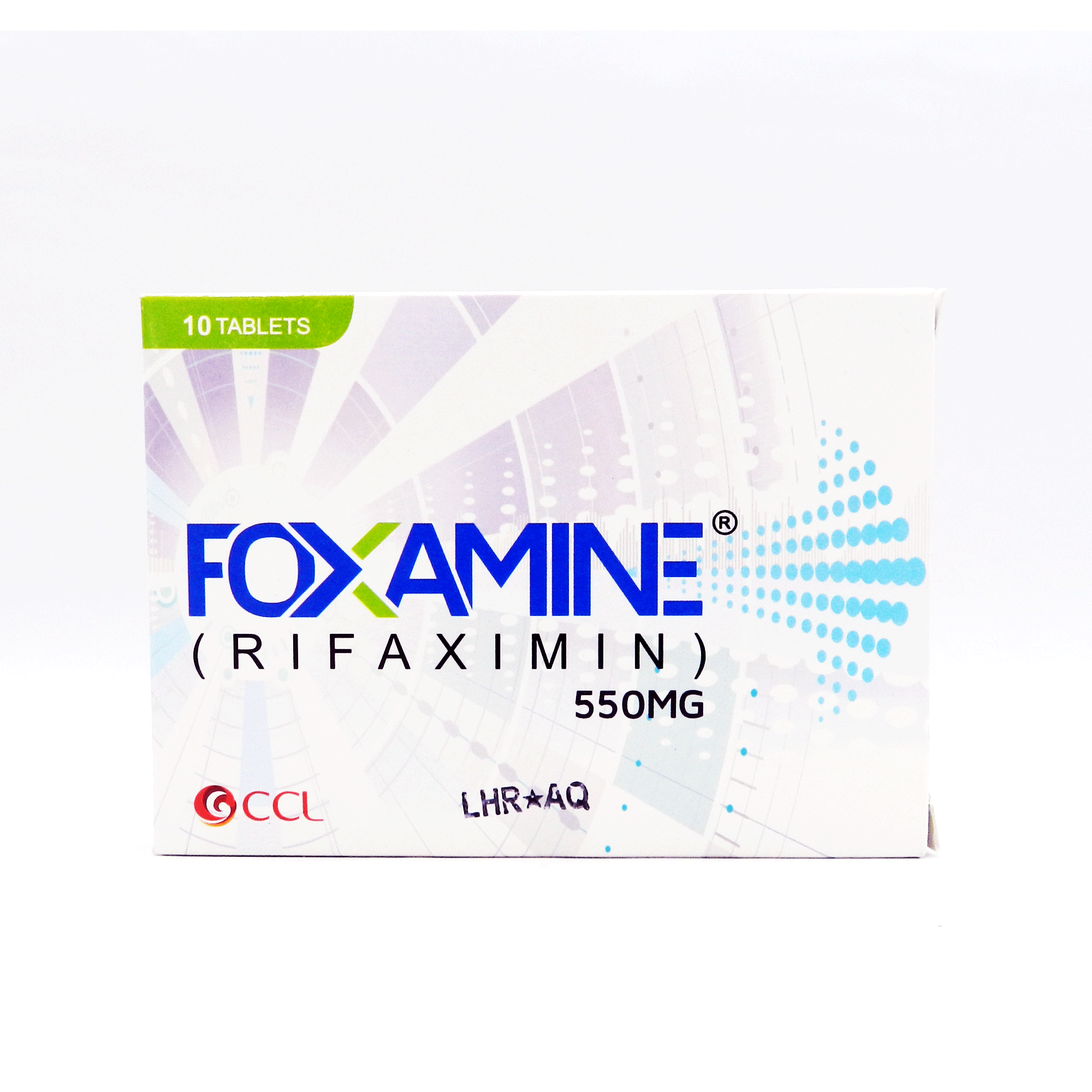 Foxamine tablet 550 mg 10’s