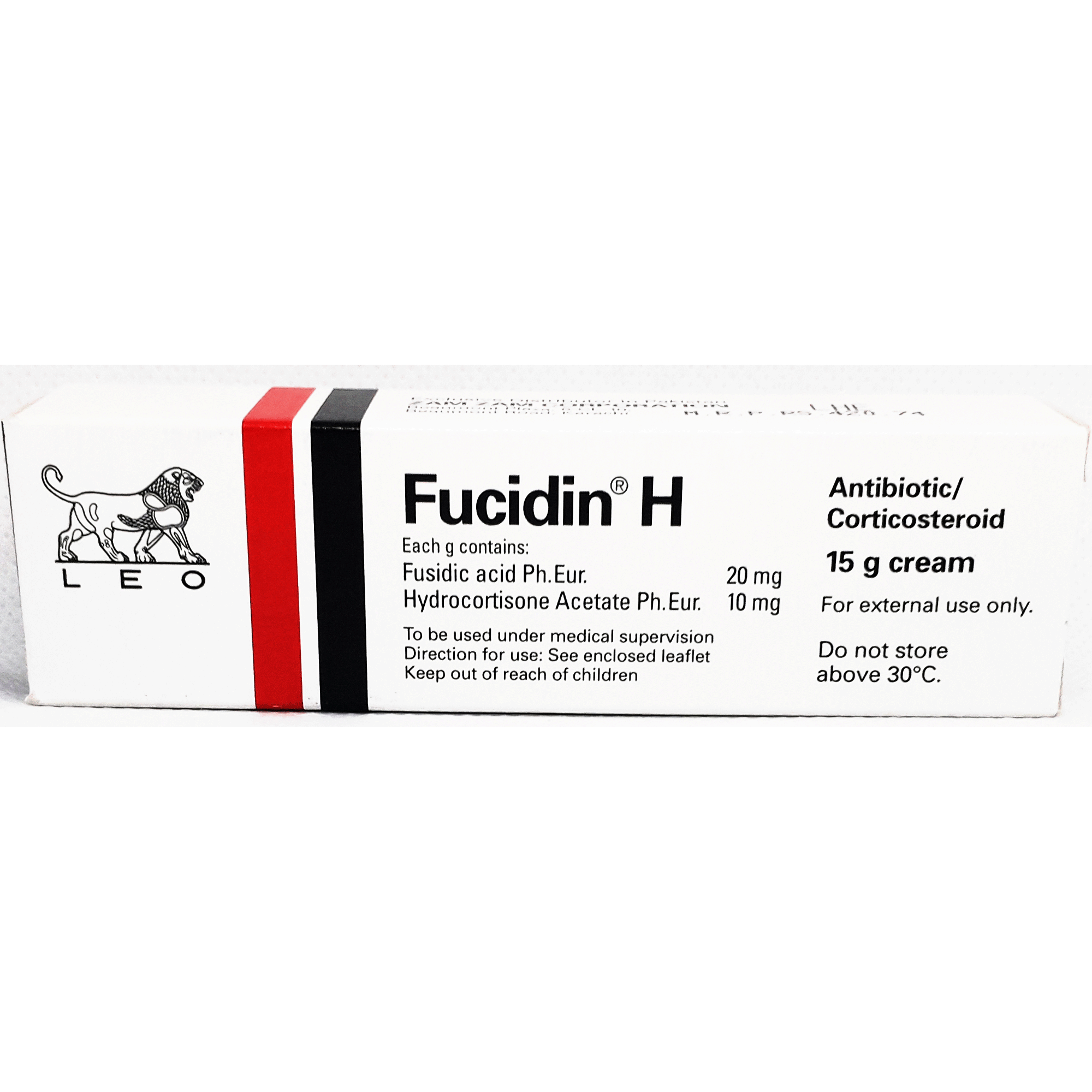 FUCIDIN CREAM H20/10MG 15GM