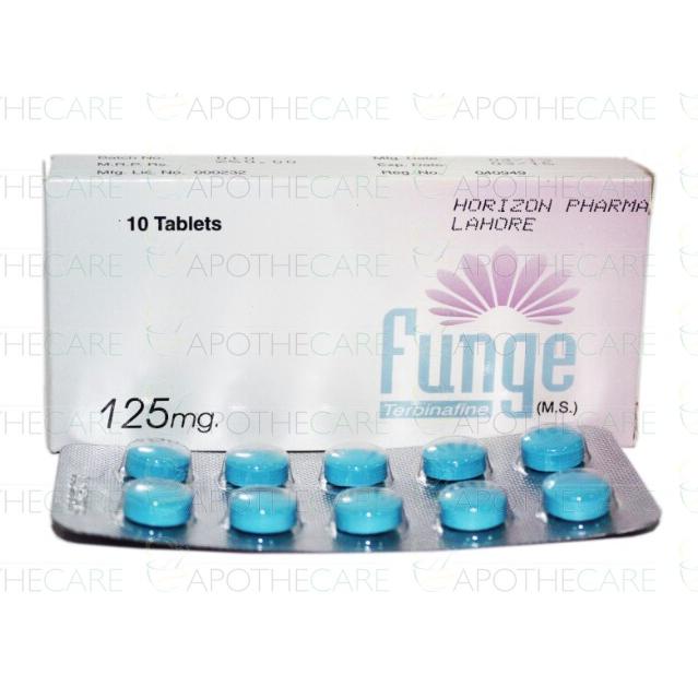 Funge tablet 125 mg 10’s