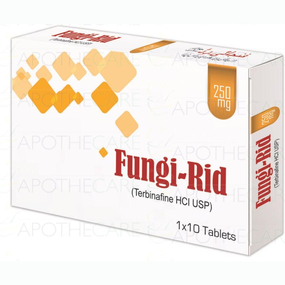 Fungi Rid tablet 250 mg 10’s