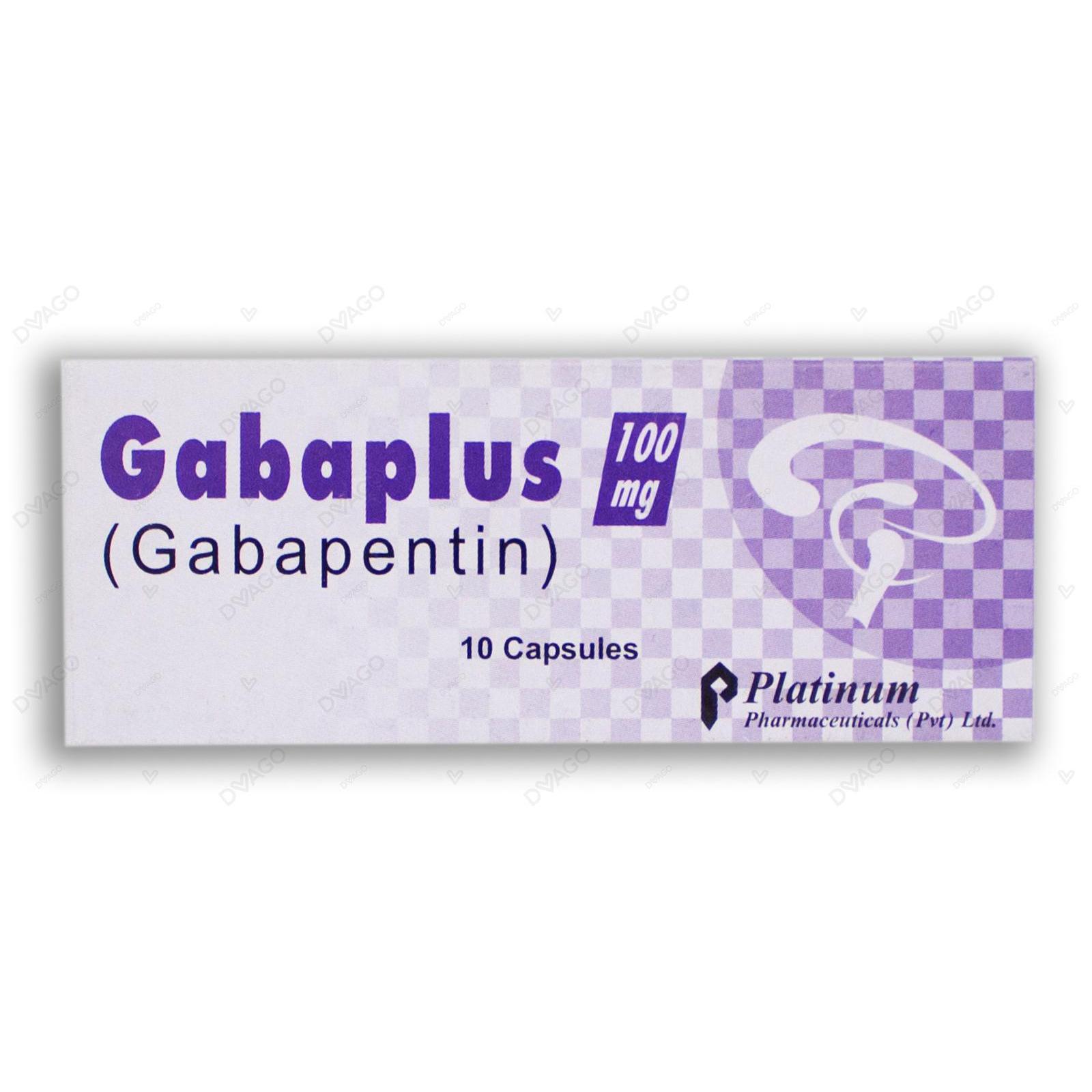 Gabaplus capsule 100 mg 10’s