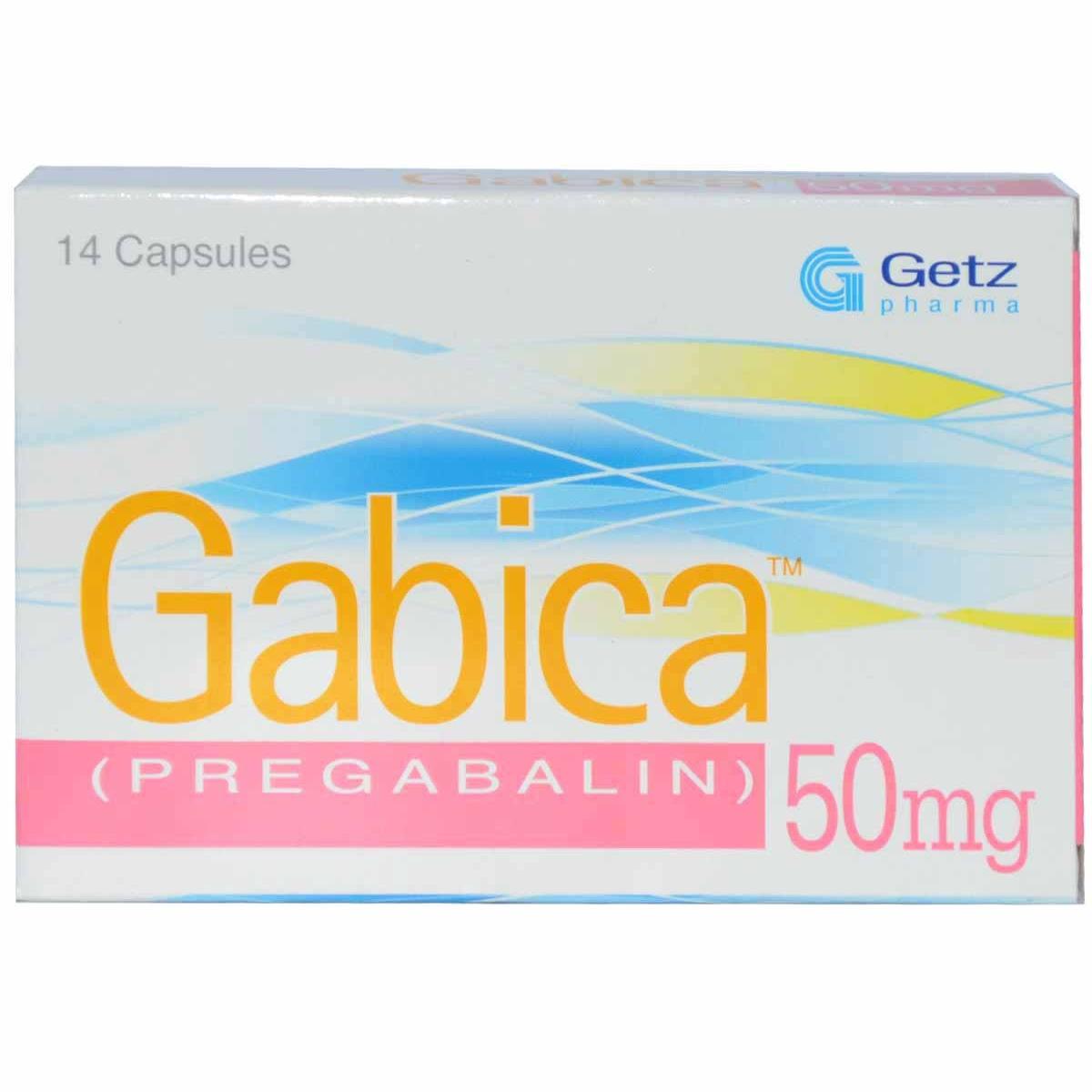 Gabica capsule 50 mg 14’s