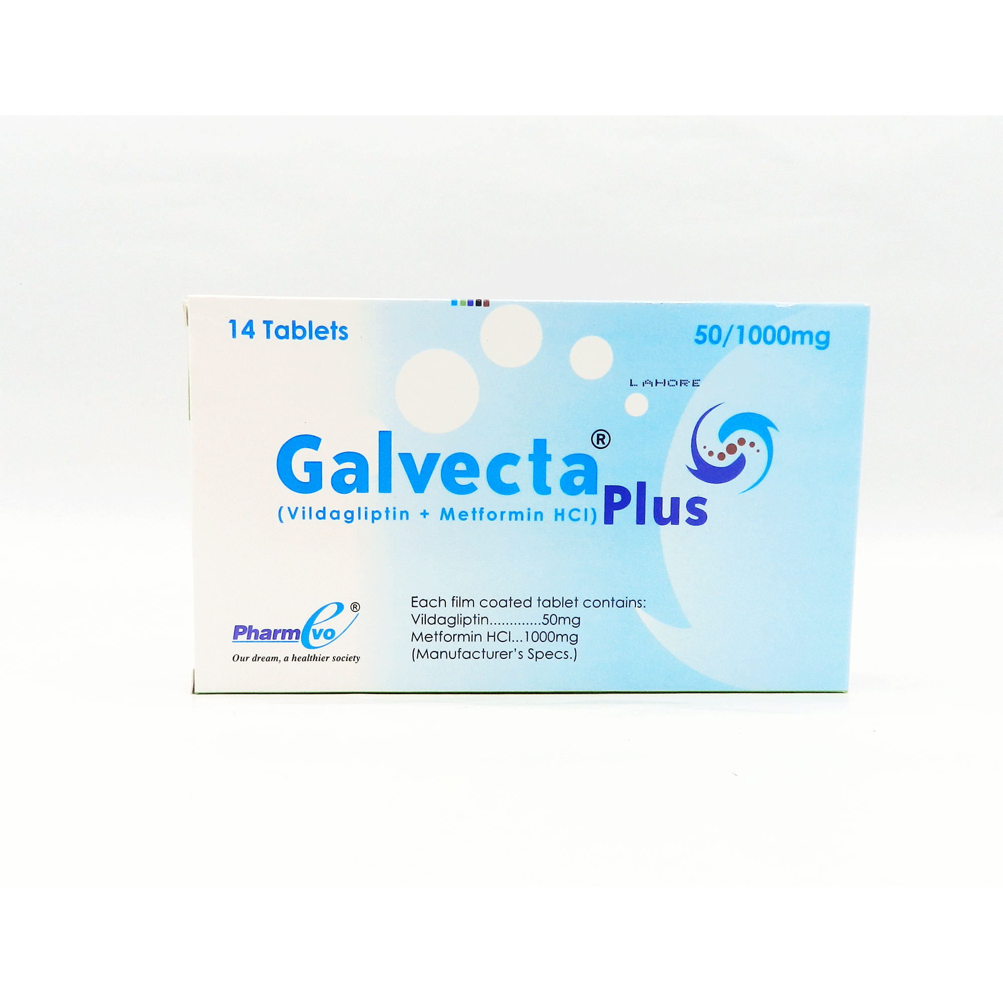 Galvecta Plus tablet 50/1000 mg 14’s