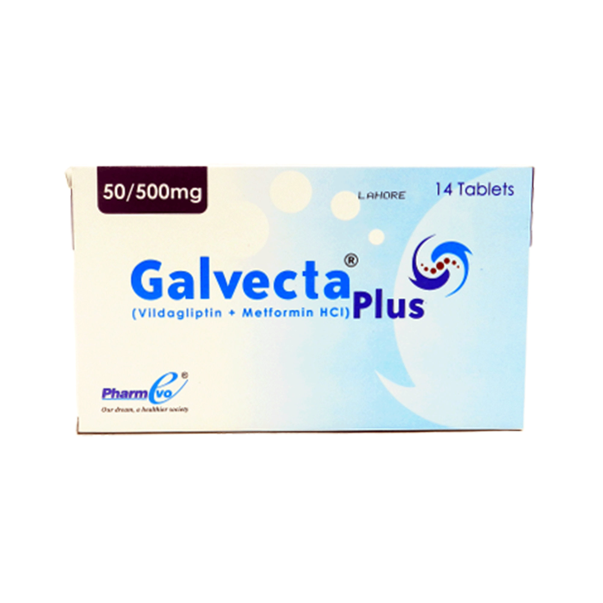 Galvecta Plus tablet 50/500 mg 14’s