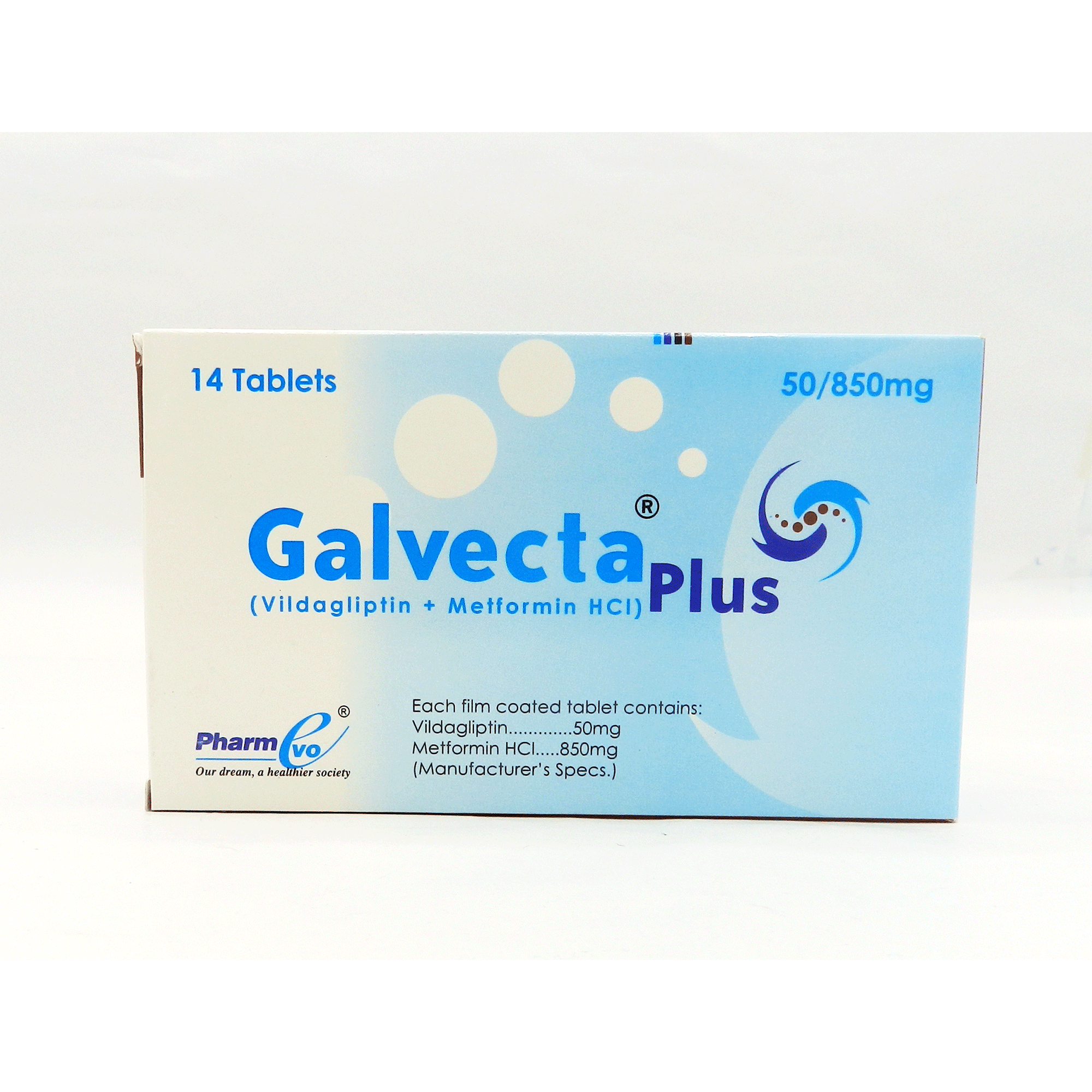 GALVECTA TABLET PLUS 50/850MG