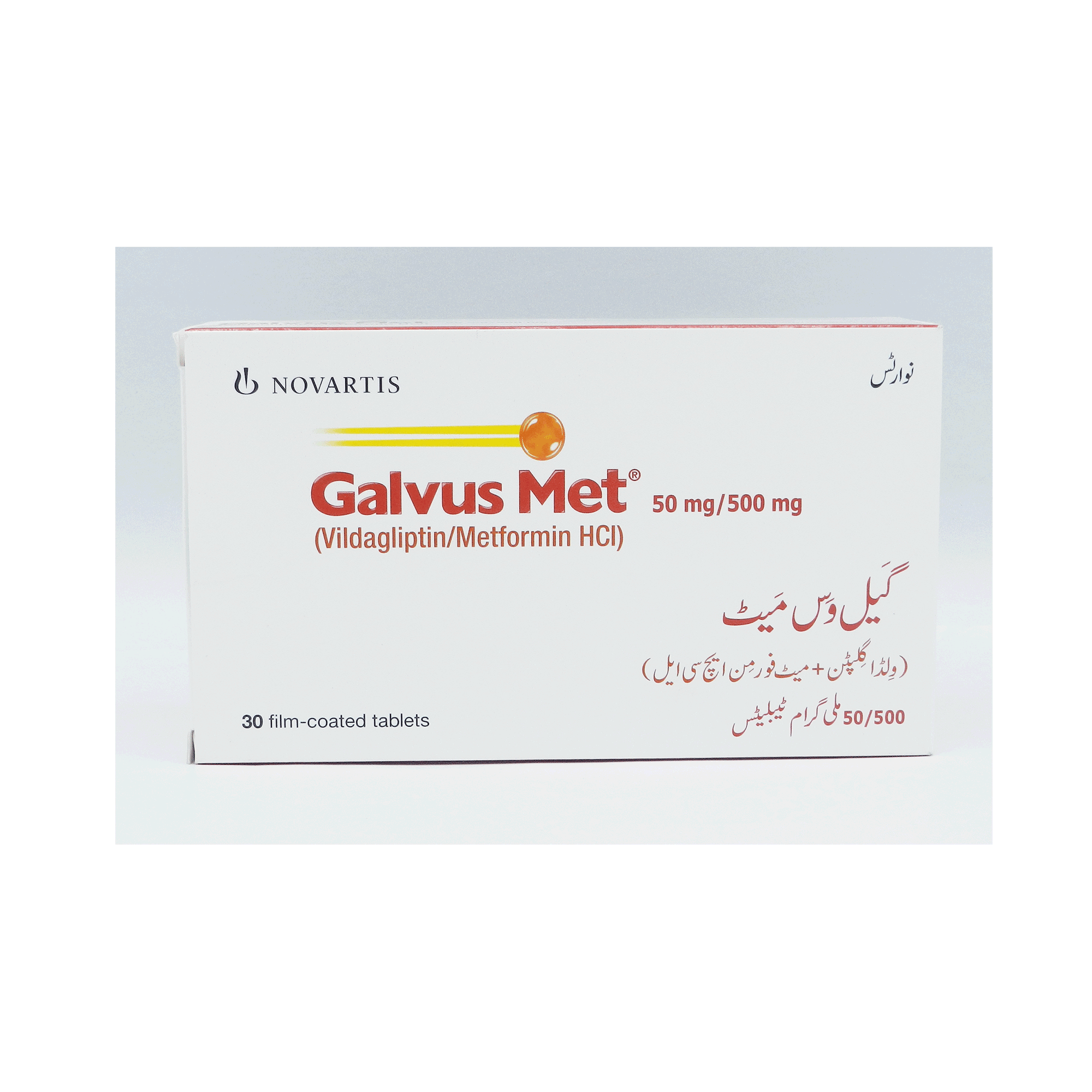 Galvus Met tablet 50/500 mg 30’s