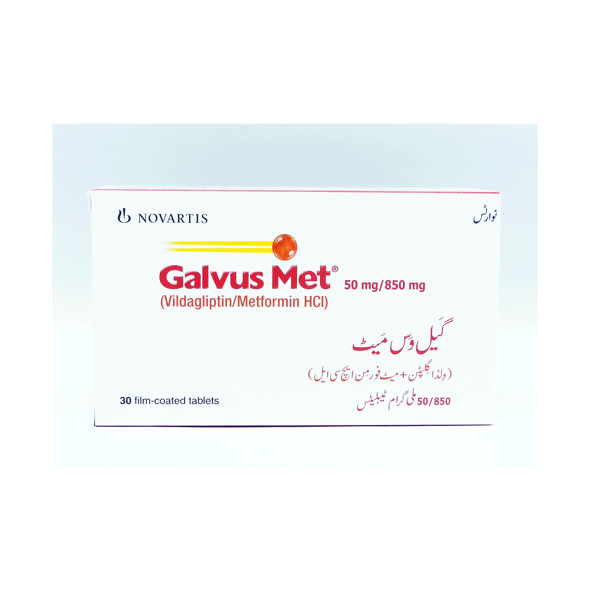 Galvus Met tablet 50/850 mg 30’s