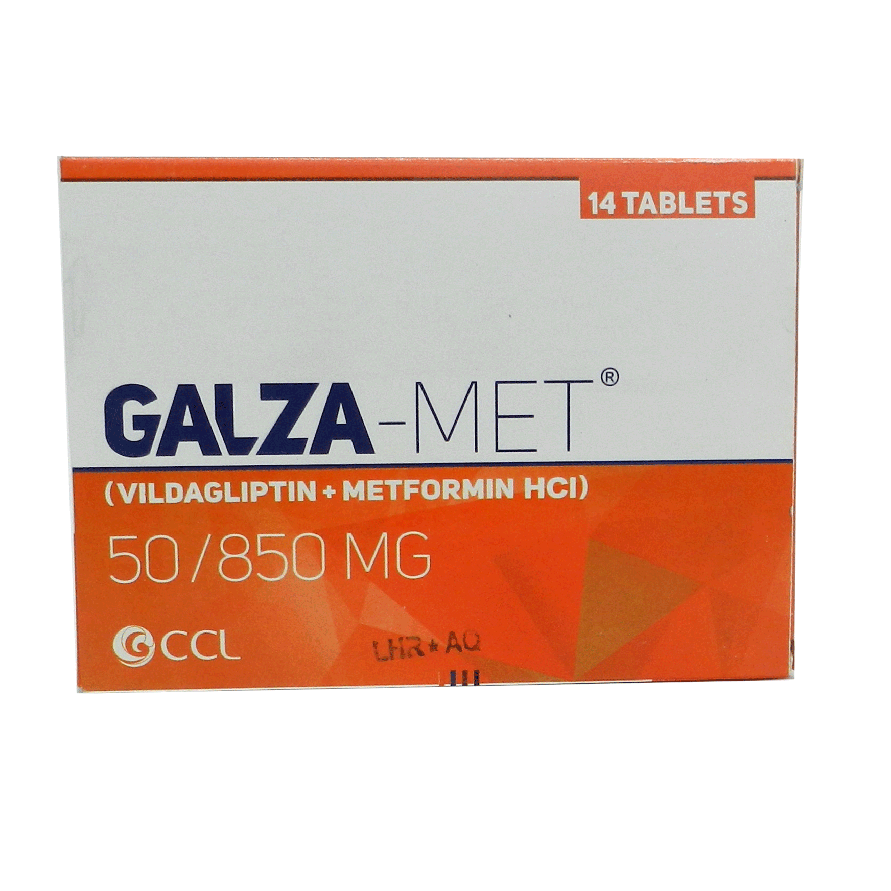 Galza Met tablet 50/850 mg 14’s