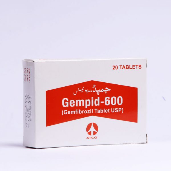 Gempid tablet 600 mg 20’s