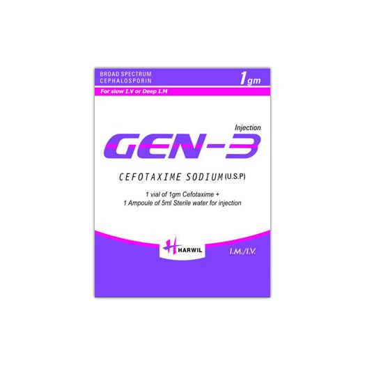 Gen-3 Injection 1 gm 1 Vial