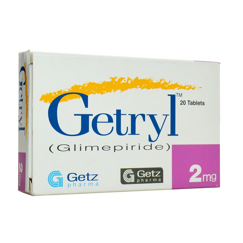 Getryl tablet 2 mg 2×10’s