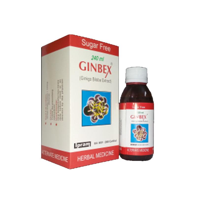 GINBEX 120mg|5ml Syrup 240ml