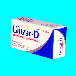 Giozar- D tablet 50/12.5 mg 2×10’s