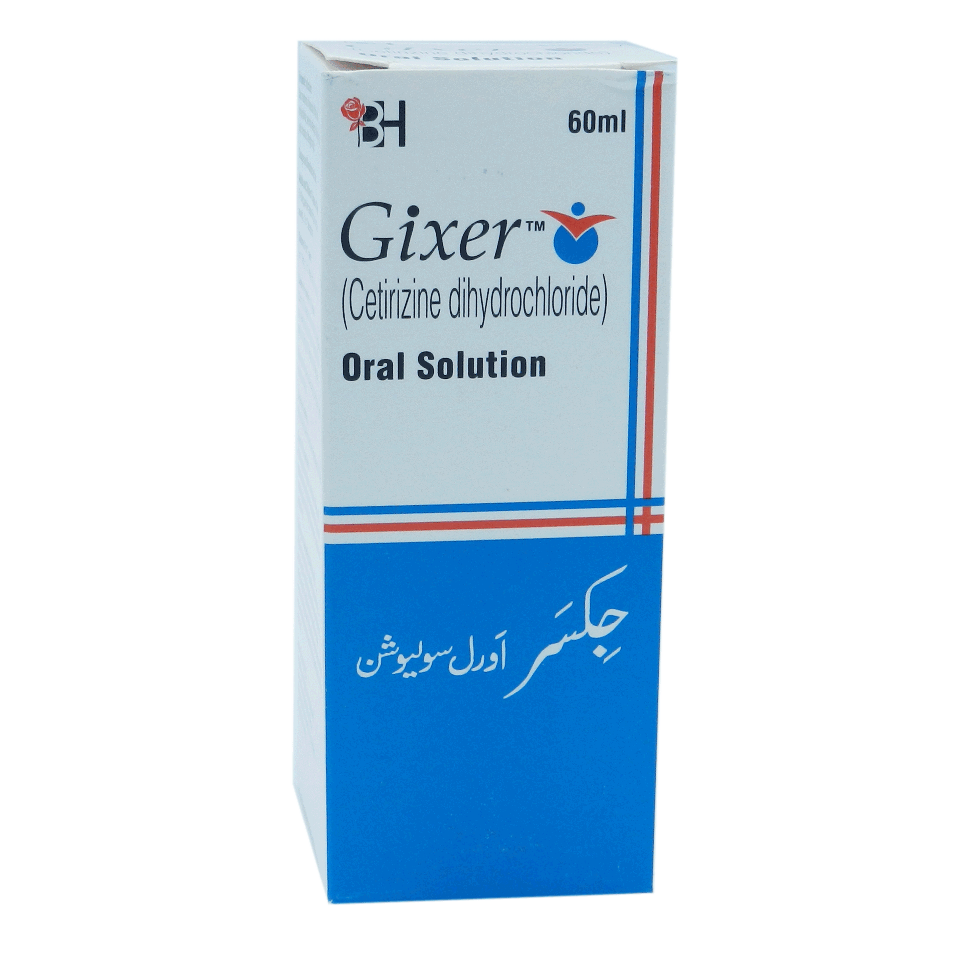 Gixer syrup 1 mg/mL 60 mL