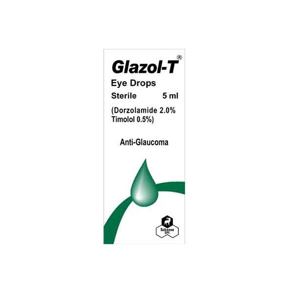 Glazol-T Eye Drops 2/0.5 % 5 mL