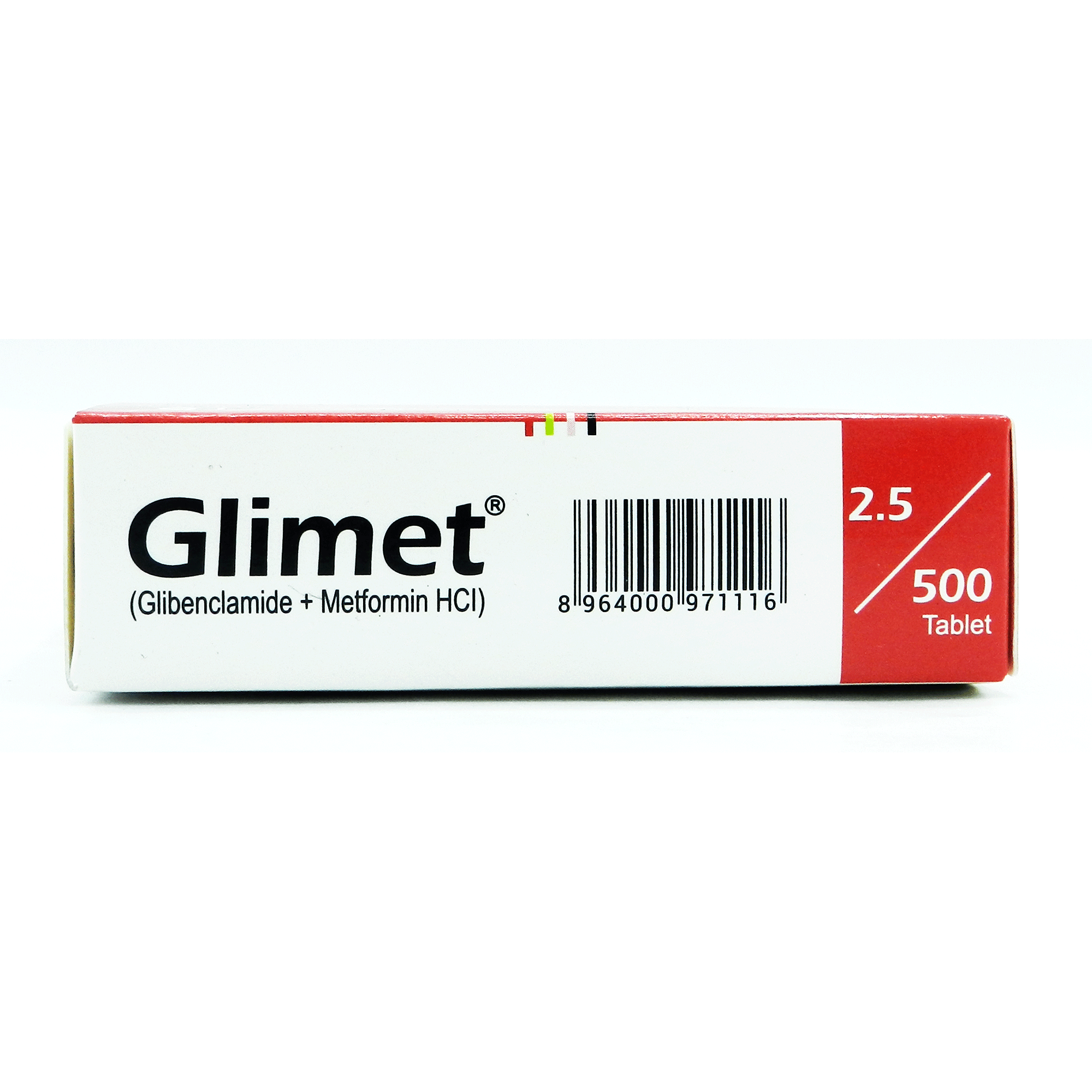 Glimet tablet 2.5/500 mg 30’s
