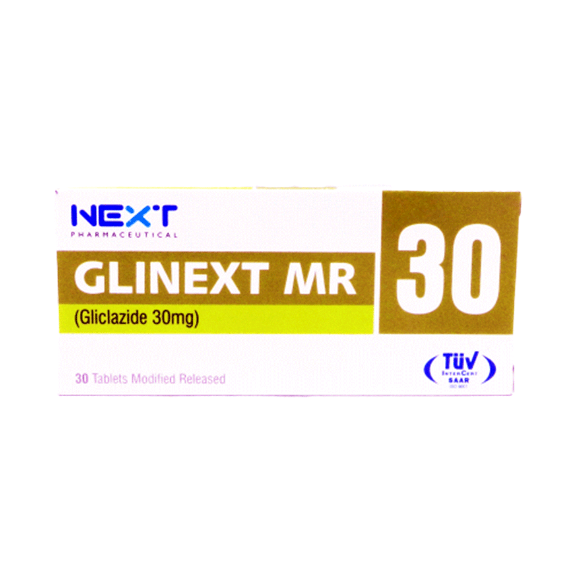 Glinext Modified Release tablet 30 mg 30’s