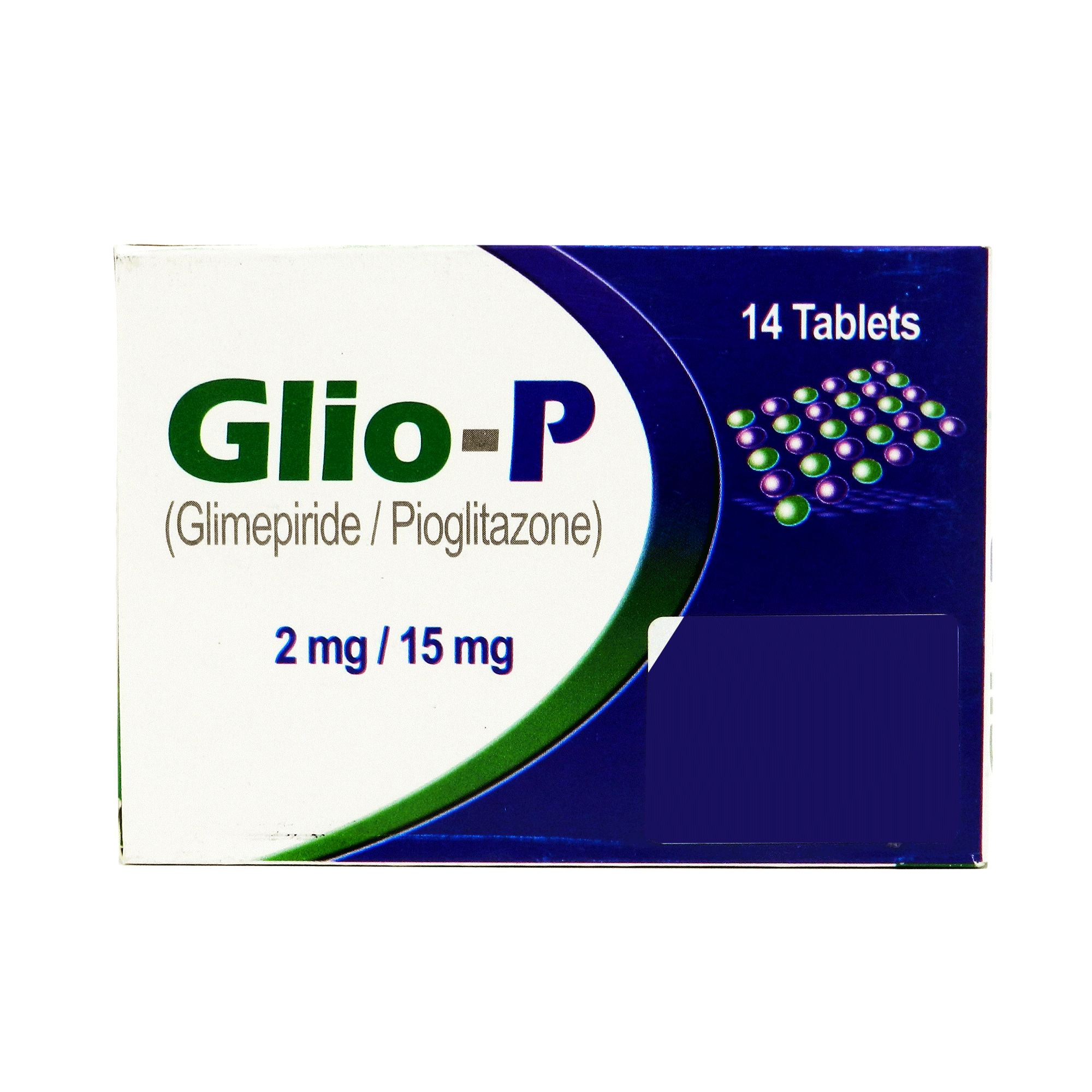 Glio-P tablet 15/2 mg 14’s