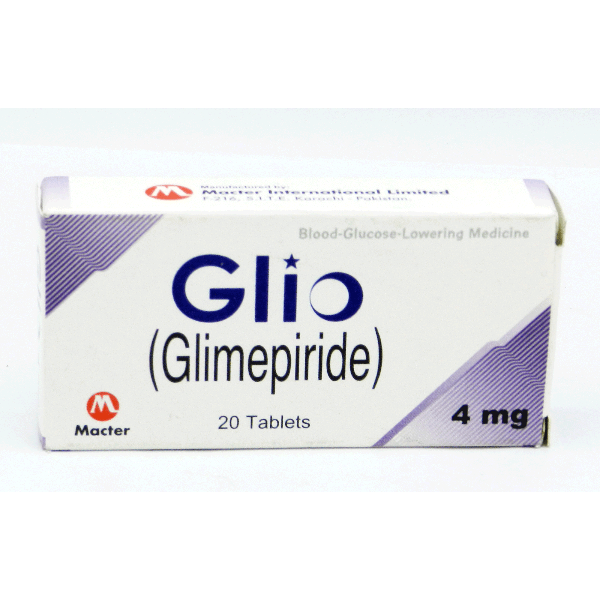 Glio tablet 4 mg 2×10’s