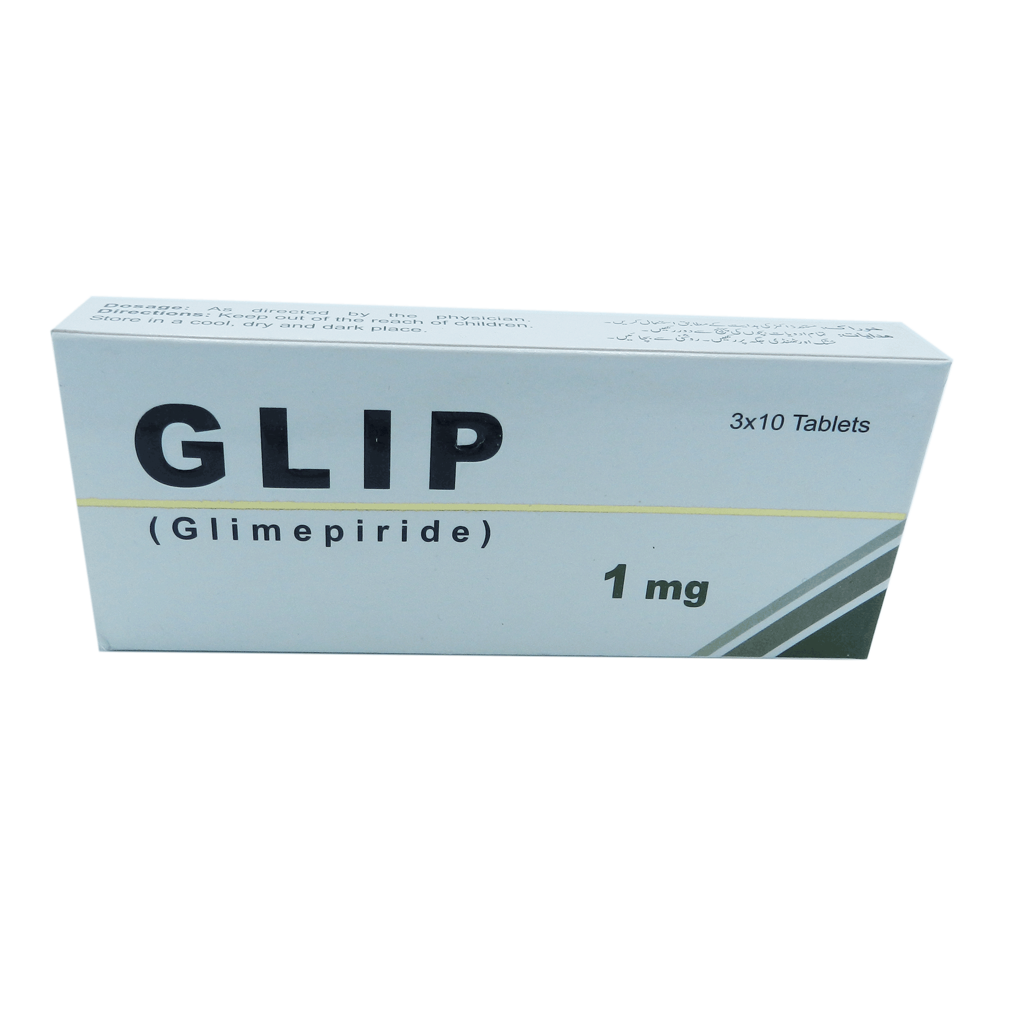 Glip tablet 1 mg 3×10’s