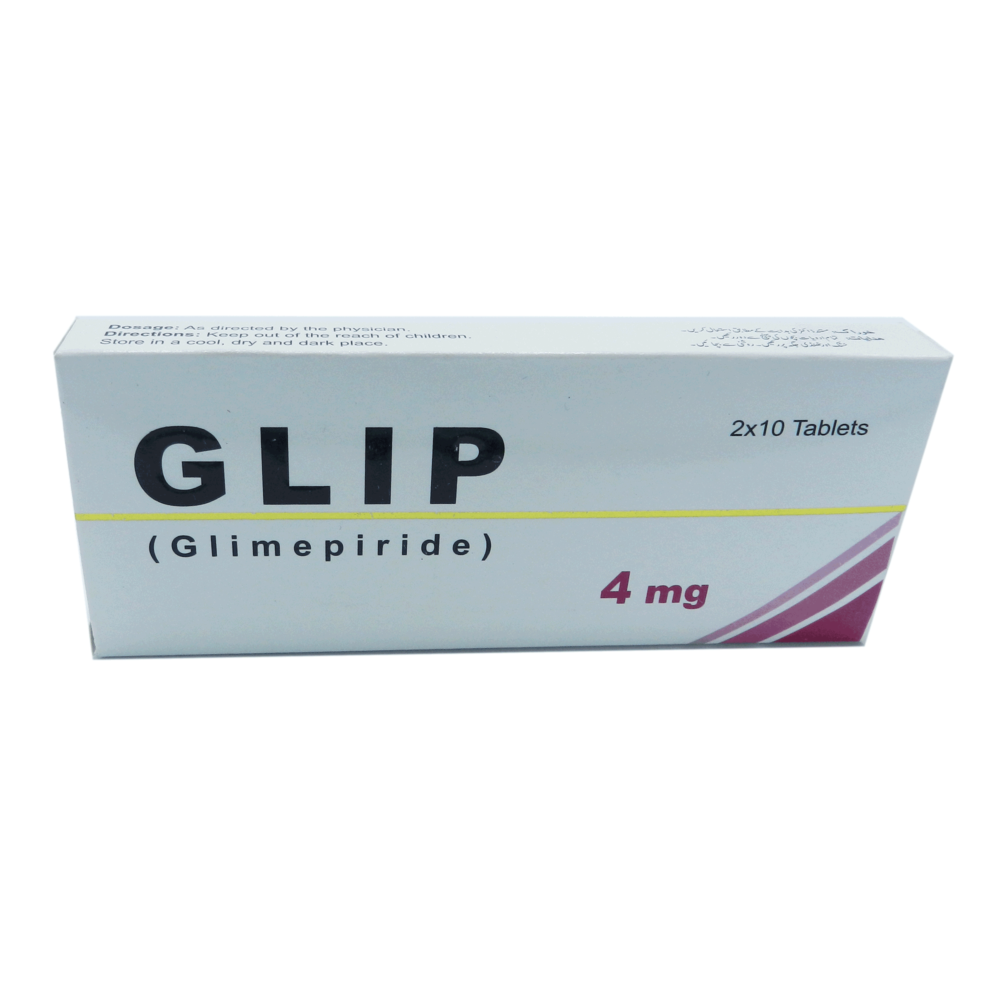 Glip tablet 4 mg 2×10’s