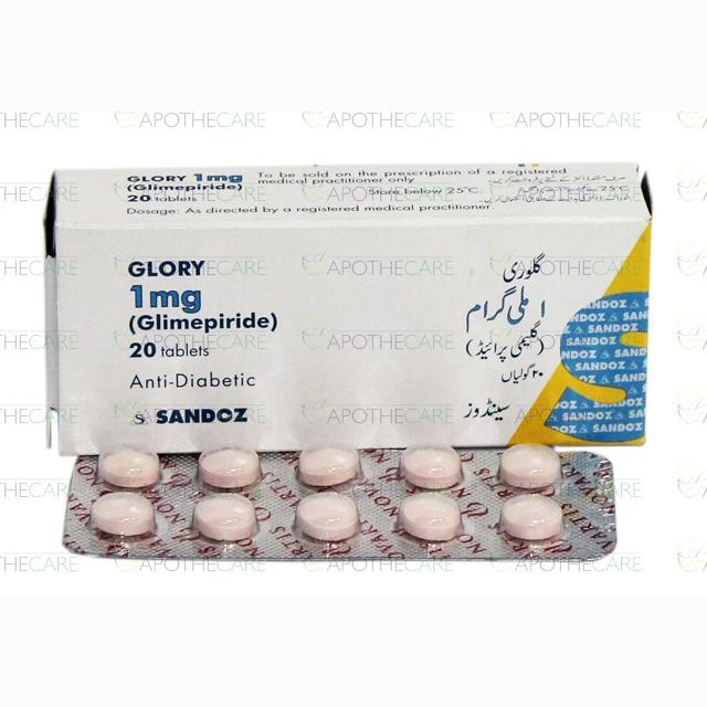 Glory tablet 1 mg 20’s
