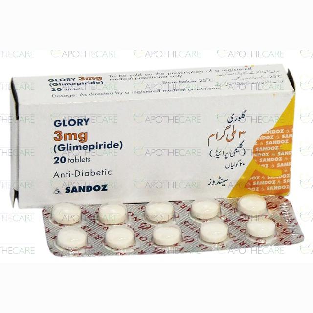Glory tablet 3 mg 20’s