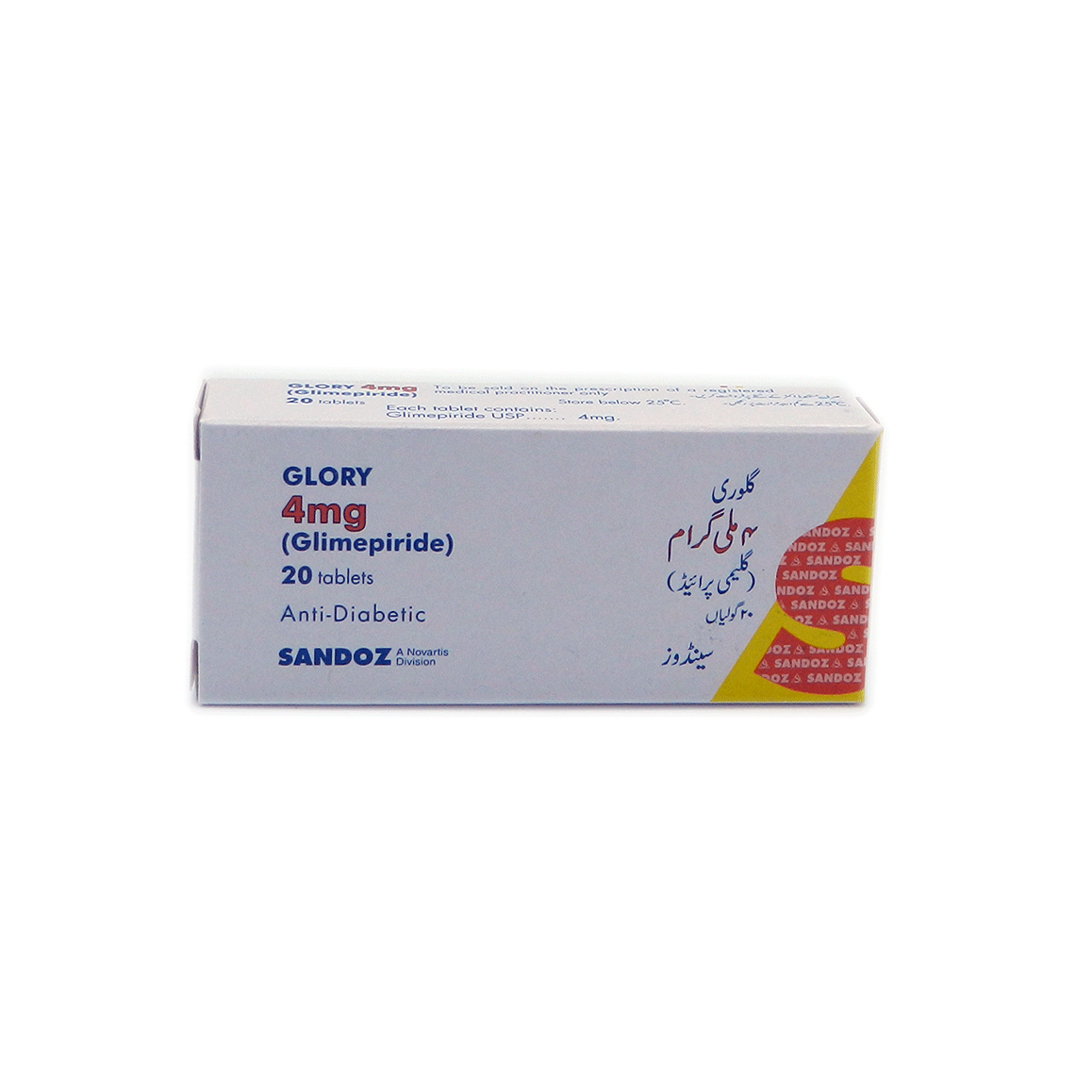Glory tablet 4 mg 20’s
