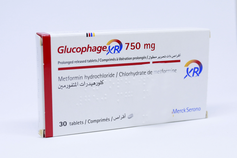 GLUCOPHAGE XR 750MG 30’S TAB imported from Dubai ^