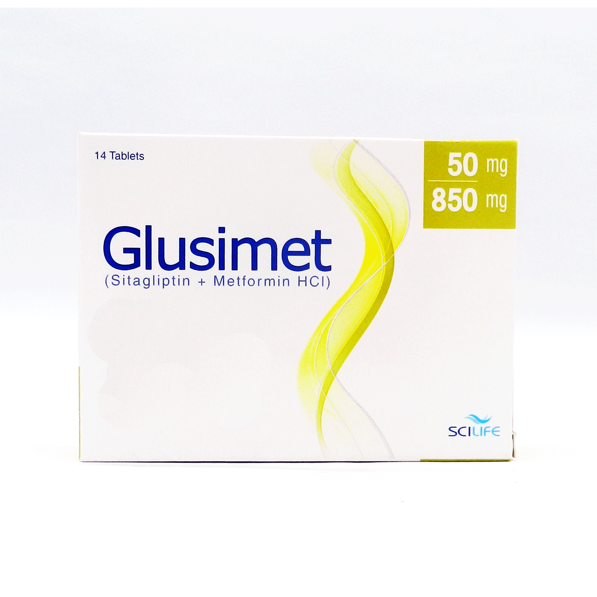 Glusimet tablet 50/850 mg 14’s